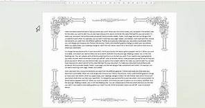 How to Add a Decorative Custom Border in Your Microsoft Word Document