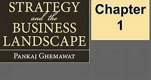 origins of strategy - chapter 1 - Strategy and the Business Landscape -