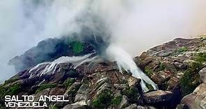 The Most Beautiful Waterfalls in the World | Salto Angel - Venezuela Angel Falls
