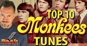 Top 10 Monkees Hits Of All Time - Tribute To Peter Tork