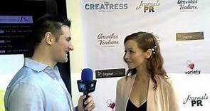 Actress Lindy Booth Talks About Her Leading Role in 'The Creatress' and Her Summer Vacation