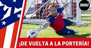 Oblak vuelve al entrenamiento del Atlético de Madrid ⚽️🔙