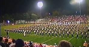 The Ohio State University Marching Band at Toledo Waite High school