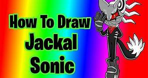 How To Draw Infinite Jackal From Sonic The Hedgehog