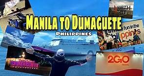 2GO TRAVEL! Manila to Dumaguete