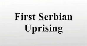 First Serbian Uprising