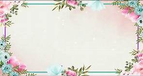 Wedding invitation background | motion video background | free template