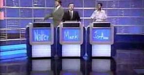 Jeopardy Intro - March 1993