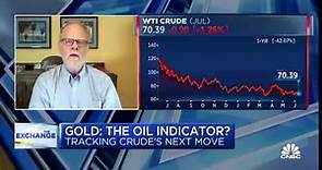 Here's why gold is a leading indicator for oil: The McClellan Market Report's editor