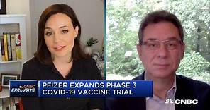 Pfizer CEO Albert Bourla on the company's Covid-19 vaccine trial