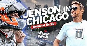 Jenson Button Takes On The Chicago Street Course | The Pegasus Pursuit | NASCAR Cup Series