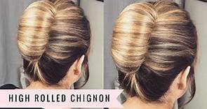 The High Rolled Chignon by SweetHearts Hair