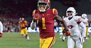 Highlights: USC's Velus Jones Jr. returns kickoff 100 yards for thrilling touchdown