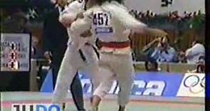 JUDO 1987 World Championships: Jason Morris (USA) - Koai-Hwa Lee (KOR)
