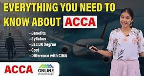 ACCA | Quick way to Bsc Degree from Oxford Brookes UK | Everything about ACCA | Cost of ACCA