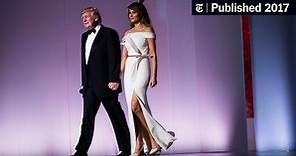 The Man Who Dressed Melania Trump for the Ball