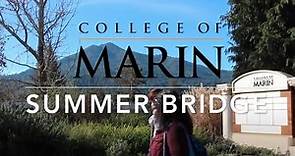 College of Marin Summer Bridge