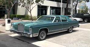 KBB review 1979 Lincoln Continental