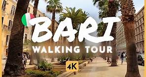 ITALY 4K - Bari Sunny Relaxing Walktour