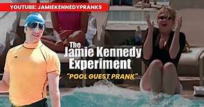 Jamie Kennedy Experiment, Prank on Pool Guest