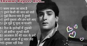 80s Song's | Shammi Kapoor hits | Sadabahar geet | Old is gold | Shammi Kapoor superhit songs