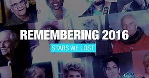 R.I.P. 2016 Year in Review: Celebrities Who Died This Year | Legacy.com