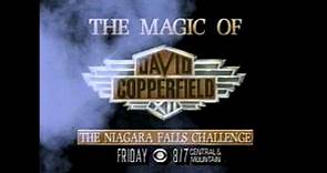 The Magic of David Copperfield Niagara Falls Challenge TV Commercial Ad