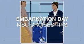 MSC Crociere - Consigli utili sull'imbarco
