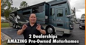 Six of the BEST Used Motorhomes in Tampa and Ocala!