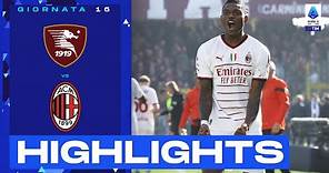 Salernitana-Milan 1-2 | Leao in grande spolvero all’Arechi: Gol e Highlights | Serie A TIM 2022/23