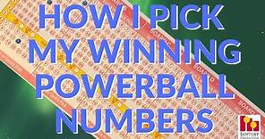 How I Pick My Winning Powerball Lottery Numbers