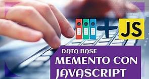 Memento Database con JavaScript Básico