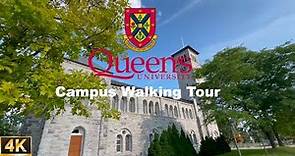 🇨🇦Queen's University Campus Walking Tour 4K| 2023 SUMMER Kingston Ontario Canada