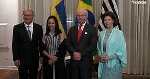 Rei Carlos XVI da Suécia vem a São Paulo para fórum empresarial