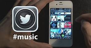 Twitter Music - App Review