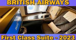 Ultimate Luxury Unveiled? British Airways First Class Suite Tour 2023!