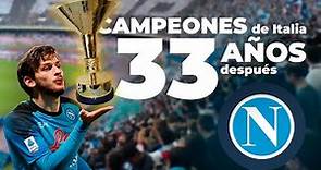 Napoli CAMPEÓN 2023 | Celebración SERIE A | Homenaje a Maradona