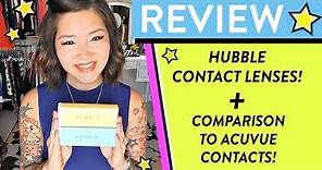 Hubble Contacts Review + Comparison to Acuvue Oasys Contacts | HelloHannahCho