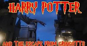 Harry Potter and the escape from Gringotts ride review