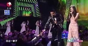 黃曉明&Angelababy 在東方衛視2015跨年盛典 演唱《最重要的小事》