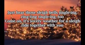 The Ronettes - Sleigh Ride - Lyrics