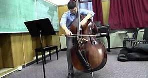 Music Academy of the West Audition Double bass