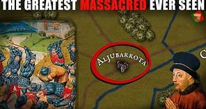 Battle of Aljubarrota 1385 || Portuguese-Castillian Wars (Animated video of Portugal and Spain)
