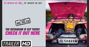 Besharam Film Official Trailer | Ranbir Kapoor,Pallavi Sharda | HD