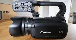Canon XA10 Professional HD Camcorder Review