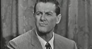 What's My Line? - From Los Angeles (no regular panelists): Duke Snider; Bob Cummings (Jan 12, 1958)