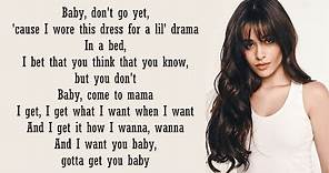 Camila Cabello - Don't Go Yet | Lyrics