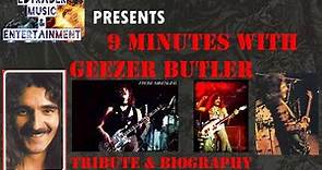 9 Minutes With Geezer Butler Of Black Sabbath