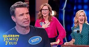 Scott Foley vs. "The Office" ladies! | Celebrity Family Feud