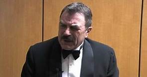 Brief Interview with Tom Selleck, April 17, 2010